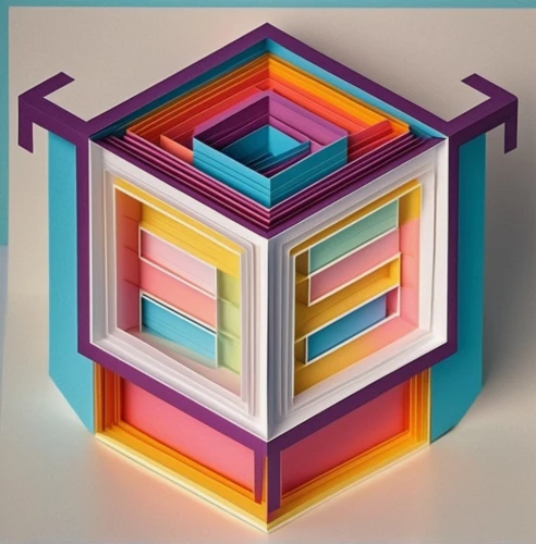 hypercube,vasarely,hypercubes,cube surface,rubics cube,cubes,cubic,tesseract,pentaprism,kaleidoscope art,chakra square,geometrics,cuboid,tesseractic,cuboidal,isometric,geometric solids,chromophore,lightsquared,magic cube,Unique,Paper Cuts,Paper Cuts 04