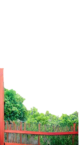 fence gate,torii,garden fence,fence,farm gate,landscape background,landscape red,gate,red place,fenced,green border,nature background,metal gate,arbor,red border,fenceline,red green,hedge,red bench,senbon torii,Illustration,Retro,Retro 26