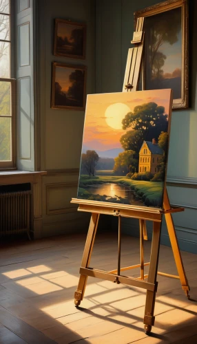 inness,easel,goldney,the evening light,photorealist,art painting,ickworth,church painting,home landscape,photo painting,frederic church,evening light,meticulous painting,painter,painting technique,brockhurst,holburne,mauritshuis,birtwell,fineart,Illustration,Vector,Vector 12