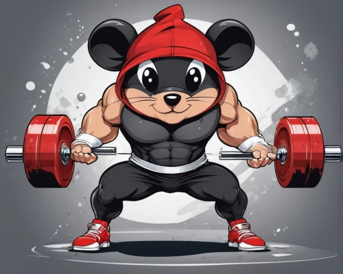 weightlifting,strongman,gymraeg,powerlifting,powerlifter,bufferin,barbell,barbells,dumbbell,micky mouse,muscle icon,weightlifter,stronge,workout icons,mouseketeer,mickey mause,lab mouse icon,gainsco,galkaio,atlhlete,Unique,Design,Logo Design