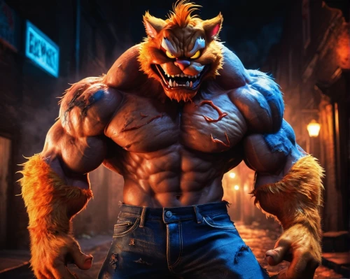 rakshasa,akuma,sabretooth,jayasimha,narasimha,werewolve,wolstein,golias,blanka,magan,baki,dorante,riki,drakon,goro,werewolf,cyttorak,brute,hrothgar,wulk,Conceptual Art,Fantasy,Fantasy 31