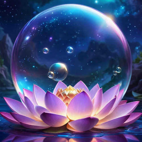 water lotus,flower of water-lily,crystal ball-photography,stone lotus,lotus blossom,crystal ball,lotus flower,raelians,water lily,crystalball,blooming lotus,lotus hearts,waterlily,lotus,lotus with hands,flower of life,cosmic flower,akashic,lotuses,water lilly,Illustration,Realistic Fantasy,Realistic Fantasy 01