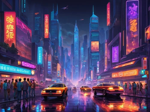 shanghai,cybercity,cityscape,cyberpunk,tokyo city,guangzhou,fantasy city,colorful city,shinjuku,futuristic landscape,tokyo,bladerunner,cybertown,metropolis,kowloon,mongkok,cyberscene,futuristic,synth,cyberworld,Unique,Pixel,Pixel 05