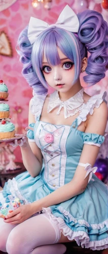 doll kitchen,tea party collection,tea party,cupcake background,painter doll,pasteleria,macaron,doll dress,porcelaine,dolci,touhou,sakuya,tea party cat,maid,doll's festival,colombina,confectioner,alice in wonderland,high tea,pastry shop,Illustration,Realistic Fantasy,Realistic Fantasy 46