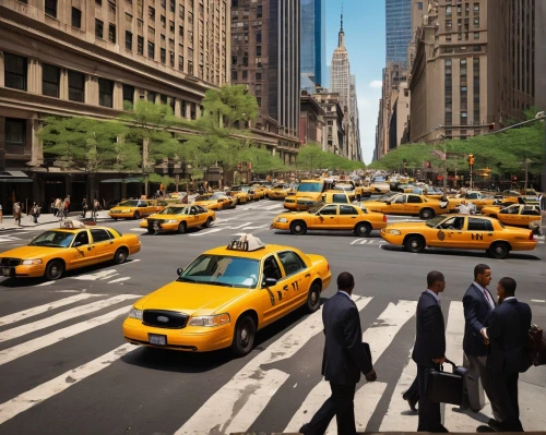 new york taxi,taxicabs,taxicab,taxis,cabbies,taxi cab,yellow taxi,new york streets,cabs,5th avenue,minicabs,newyork,new york,taxi stand,minicab,chrysler building,wall street,manhattan,cabbie,tishman,Illustration,Paper based,Paper Based 07