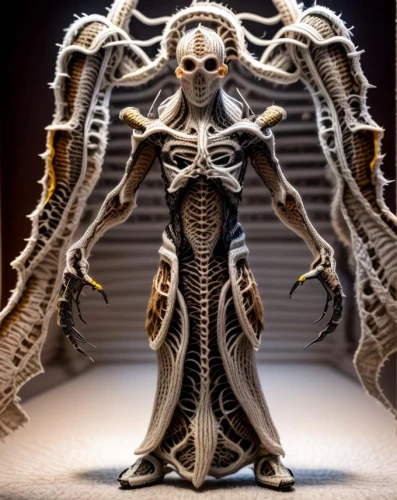 3d figure,metal figure,scrap sculpture,aamoth,medusa gorgon,png sculpture,biomechanical,voodoo woman,wood skeleton,skeletonized,witchblade,giger,nagash,skeletal,mermaid skeleton,avp,allies sculpture,illithid,vespertine,exoskeleton