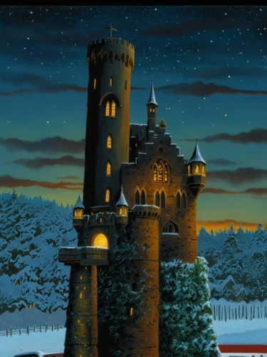 winterfell,castle of the corvin,castel,castletroy,christmas landscape,fairy tale castle,medieval castle,knight's castle,castle bran,castles,cartoon video game background,castleguard,castlelike,castle,castledawson,bewcastle,fairytale castle,hamelin,castlevania,gold castle,Illustration,American Style,American Style 08