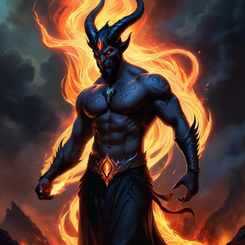 ifrit,surtur,nyarlathotep,samael,djinn,tandava,hades,baphomet,azazel,devilman,demonomicon,dormammu,kadath,demonology,infernal,iblis,azel,faustian,devil,mephistopheles,Illustration,Realistic Fantasy,Realistic Fantasy 01