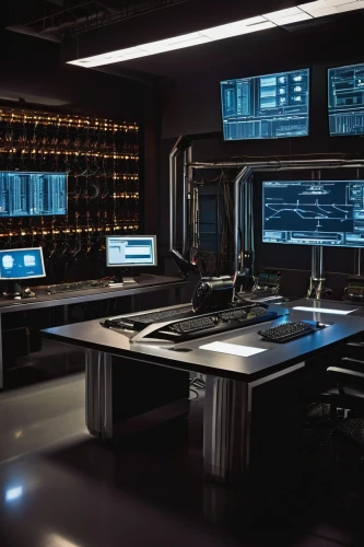 computer room,control desk,the server room,oscorp,batcave,arrow set,lexcorp,europacorp,control center,workstations,replicators,cyberdyne,director desk,modern office,holodeck,computer workstation,data center,spaceship interior,supercomputers,supercomputer,Illustration,American Style,American Style 04
