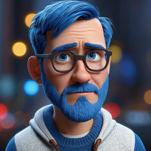 renderman,cinema 4d,graybeard,cartoon doctor,kovic,olbermann,kimbundu,cute cartoon character,pixar,seamico,pachter,cartoon character,gnomeo,alazraqui,3d model,character animation,film character,offerman,tadashi,3d man,Photography,General,Sci-Fi