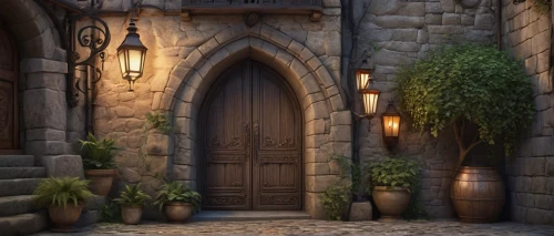 medieval street,riftwar,doorways,entryway,diagon,doorway,theed,entryways,portal,archways,the threshold of the house,hogsmeade,hogwarts,inglenook,townscapes,house entrance,pointed arch,front door,creepy doorway,entranceway,Photography,Fashion Photography,Fashion Photography 02