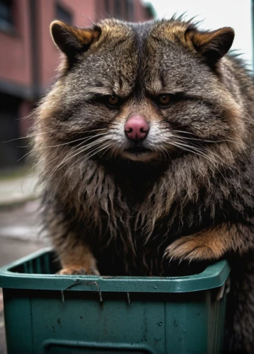 garbage collector,street cat,bin,garbageman,fat cat,tanuki,trashman,tsathoggua,racoon,raccoon,treschow,cat image,cat drinking water,raccoon dog,funny cat,dumpster,compost,trashcan,feral cat,rubbish collector,Illustration,Black and White,Black and White 21