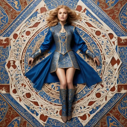 austra,yasumasa,huppert,etro,carpet,tilda,elle,tahiliani,blanchett,rug,floor tiles,quatrefoils,chastain,seydoux,rubenesque,kaleidoscope,barbarella,ceramic floor tile,veruschka,carpeting,Illustration,Realistic Fantasy,Realistic Fantasy 42