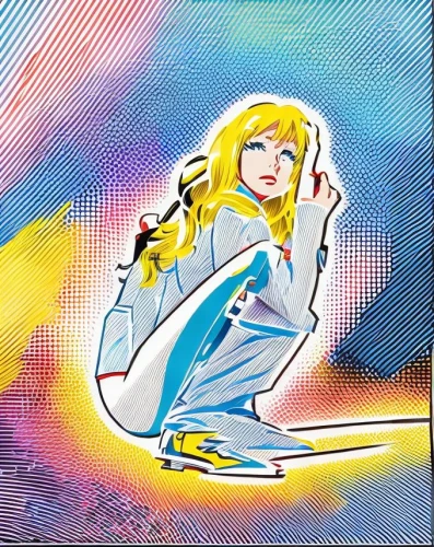 dazzler,pop art woman,aquarius,pop art girl,modern pop art,comic halftone woman,effect pop art,allura,cosmogirl,cool pop art,pop art style,tekmeh,supernaut,eilonwy,usagi,laureline,pop art,pamyu,hologram,andromeda,Common,Common,Japanese Manga