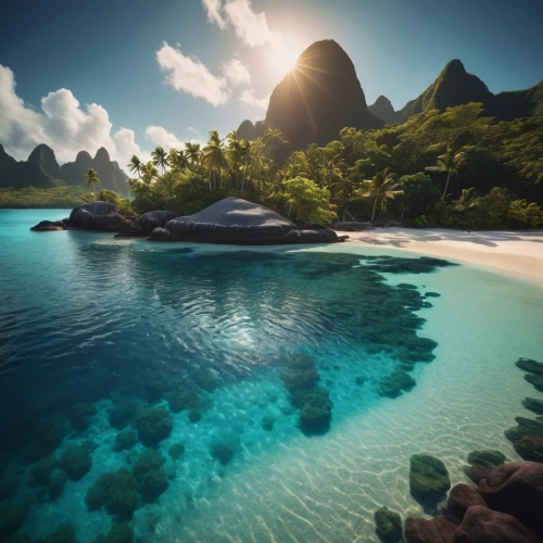 underwater oasis,moorea,tahiti,french polynesia,ocean paradise,cryengine,fiji,south pacific,polynesia,tropical beach,tropical sea,full hd wallpaper,underwater landscape,tropical island,islands,an island far away landscape,floating islands,dream beach,beautiful beaches,south seas,Photography,General,Cinematic