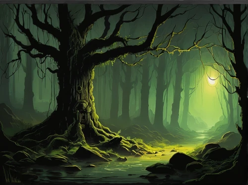 haunted forest,forest background,elven forest,forest dark,mirkwood,forest landscape,forest tree,fangorn,green forest,swampy landscape,halloween background,the forest,woodcreepers,wooded,aaaa,forest,aaa,forests,the forests,patrol,Art,Artistic Painting,Artistic Painting 51