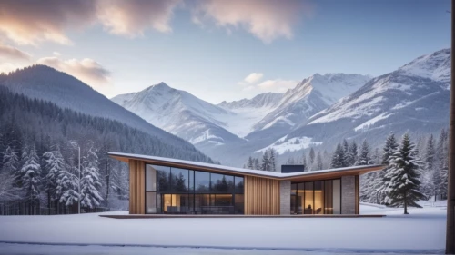 house in mountains,house in the mountains,snow house,avalanche protection,winter house,mountain hut,chalet,the cabin in the mountains,snohetta,snowhotel,snow shelter,alpine style,mountain huts,snow roof,luxury property,swiss house,timber house,cellmark,beautiful home,norquay,Photography,General,Realistic