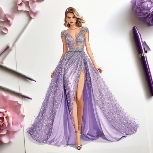 lilac,purple lilac,lilac bouquet,precious lilac,lilac flower,eveningwear,butterfly lilac,golden lilac,veil purple,lilac blossom,ball gown,purple dress,light purple,pale purple,dressup,evening dress,lilac branch,ballgown,common lilac,lavender blush,Photography,Fashion Photography,Fashion Photography 11
