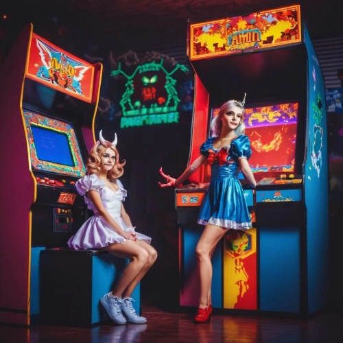 arcade games,pin-up girls,retro pin up girls,pin up girls,parodius,spaceland,retro halloween,darkstalkers,pinball,bombshells,orbiters,cyberangels,arcade,jukeboxes,carnivalesque,galaga,doll kitchen,neon carnival brasil,ichetucknee,transadelaide,Unique,Pixel,Pixel 04