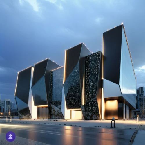 futuristic art museum,azrieli,soumaya museum,songdo,morphosis,futuristic architecture,mubadala,esteqlal,libeskind,kaust,koolhaas,difc,ordos,walt disney concert hall,costanera center,zhengzhou,calatrava,modern architecture,cube stilt houses,dhabi,Photography,General,Realistic