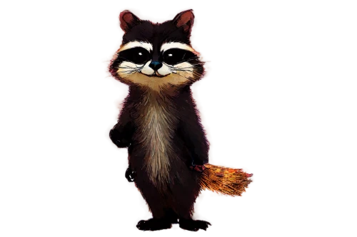 north american raccoon,raccoon,racoon,scourby,ringtail,mustelid,polecat,madagascan,treschow,maometto,tanuki,macavity,rocket raccoon,wickett,tufty,raccoons,skunky,conker,madagascar,wilderotter,Illustration,Black and White,Black and White 28