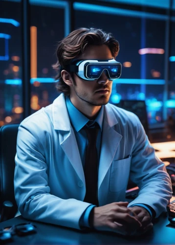 cyber glasses,technologist,futurists,neon human resources,cybertrader,cyberpunk,cyberoptics,virtual reality headset,datamonitor,man with a computer,cybermedia,neurotechnology,technological,cyberscope,cybernauts,vr headset,consultant,cybercriminals,vr,neurologist,Illustration,Abstract Fantasy,Abstract Fantasy 14