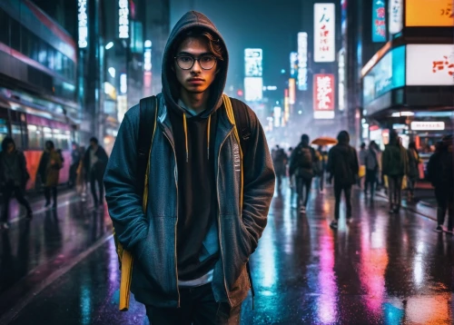 pedestrian,cyberpunk,walking in the rain,man with umbrella,mongkok,antiporter,a pedestrian,joji,akira,dystopian,urban,parka,cene,cityzen,in the rain,city ​​portrait,bladerunner,devlin,alekseev,nacht,Photography,Fashion Photography,Fashion Photography 12