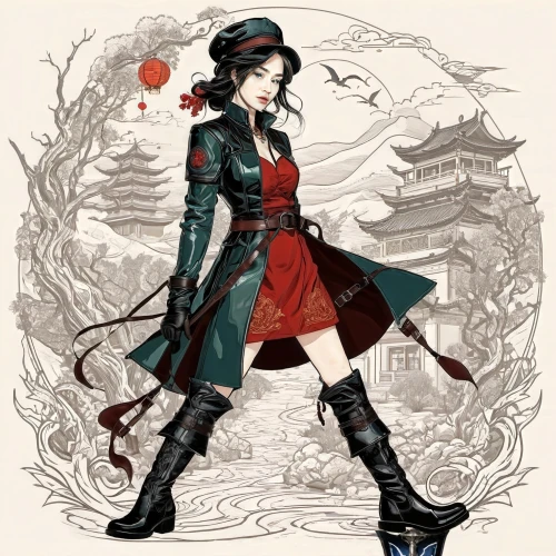 zhiyuan,asami,huanghua,yuexiu,jianghua,scarlet sail,chthonic,mulan,shumeiko,xiaohua,xuanwei,kurenai,hoketsu,ashina,xuanxu,daiyu,qianfei,oriental princess,cheongsam,sanxia