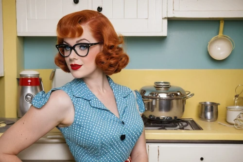 retro woman,vintage kitchen,retro women,retro pin up girl,retro girl,girl in the kitchen,retro pin up girls,secretarial,ginger rodgers,pin-up model,stovetop,pin-up girl,marymccarty,vintage woman,pin up girl,50's style,velma,vintage girl,vintage women,retro look,Illustration,American Style,American Style 15