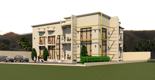 model house,residencial,two story house,apartment building,residential house,3d rendering,facade painting,apartment house,townhome,residential building,sketchup,edificio,apartment block,block of flats,formwork,multistorey,appartment building,modern building,townhouse,an apartment