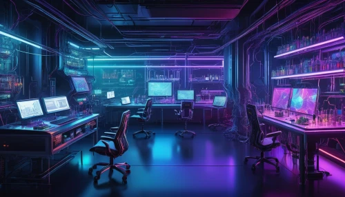 computer room,cyberpunk,laboratory,cyberscene,the server room,computerized,cyberia,neon human resources,mainframes,computerworld,cybertown,cyberworld,cybercafes,cyber,synth,computer workstation,computacenter,lab,computerize,cybercity,Illustration,American Style,American Style 02