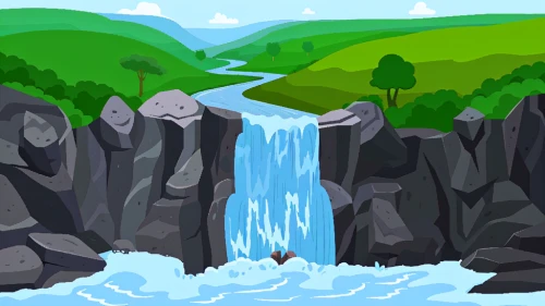 water fall,waterfalls,water falls,waterfall,waterval,cartoon video game background,water flowing,mountain spring,water flow,brown waterfall,water resources,ash falls,water spring,cascada,water scape,falls,pinfalls,water wall,bridal veil fall,flowing water