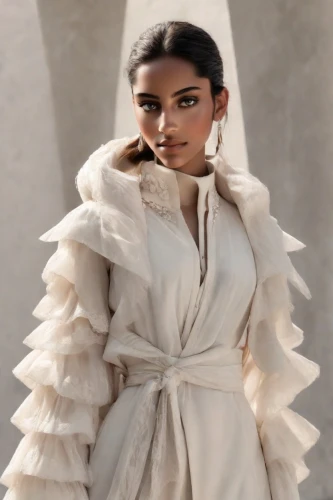 tahiliani,vintage angel,audrey hepburn,macgraw,suit of the snow maiden,white silk,angelic,mozzetta,cardi,white winter dress,vogue,sonam,filipiniana,afw,nurhaliza,kendall,cfda,zhivago,editorials,dior,Photography,Realistic