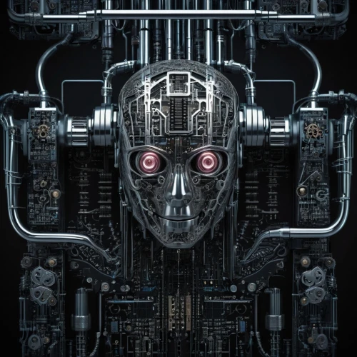 cyberman,endoskeleton,terminator,cyborg,ultron,terminators,cybernetic,cybermen,biomechanical,cybernetically,robocop,mechanoid,war machine,robotic,neuromancer,cybersmith,skynet,cyberdyne,cybernetics,droid,Conceptual Art,Sci-Fi,Sci-Fi 09
