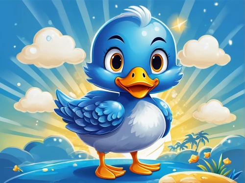 twitter bird,donald duck,rockerduck,rovio,quickbird,duck bird,water bird,jodocus,diduck,aquatic bird,bluey,wark,water fowl,duc,quacker,twitter logo,aldam,cute cartoon image,tweetie,tuckey,Unique,Pixel,Pixel 05