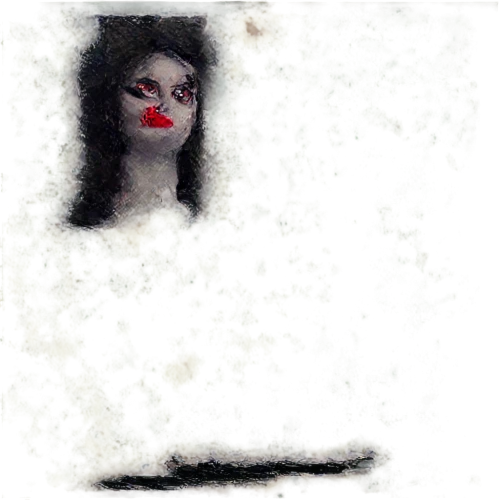 girl in the garden,mystical portrait of a girl,musidora,girl in a long,painter doll,girl with tree,shakuntala,photo painting,background ivy,madhumati,geisha girl,diwata,girl in flowers,comic halftone woman,gothel,the angel with the veronica veil,pierrot,girl in a wreath,girl on the river,shobana,Illustration,Black and White,Black and White 25