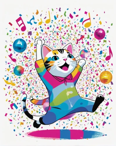 cat vector,cartoon cat,new year clipart,rainbow pencil background,new year vector,rainbow background,ognyan,colorful foil background,worldcat,nyan,chromaffin,disco,orbeez,holi,suara,my clipart,sprinkle,the festival of colors,doodle cat,confetti,Illustration,Vector,Vector 20