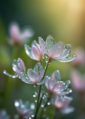 dew drops on flower,morning light dew drops,dew drops,dewdrops,morning dew,meadows of dew,early morning dew,dewdrop,dew droplets,garden dew,dew drop,cherry blossom in the rain,dewdrops in the morning sun,dewy,waterdrops,raindrop rose,thalictrum,japanese anemone,droplets,water flowers,Art,Artistic Painting,Artistic Painting 29