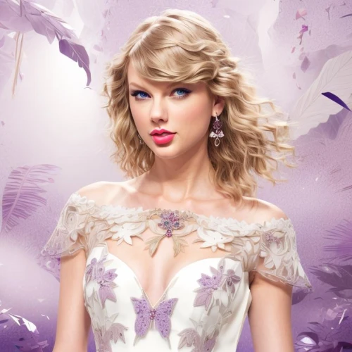 swiftlet,purple background,swifty,fairy queen,taylor,treacherous,purple dress,enchanting,purple wallpaper,swiftlets,floral background,wedding gown,swift,white with purple,scrapbook background,vintage lavender background,portrait background,hydrangea background,damask background,taylori