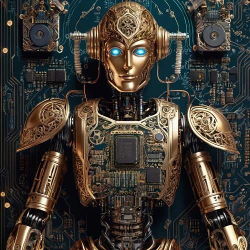 technirama,automaton,cyberman,cybergold,eupator,cyborg,cyberian,automatica,circuit board,deprogrammed,automatons,droid,cybernetic,robotized,reprogrammed,robot,technological,robotham,programmed,robotlike,Conceptual Art,Fantasy,Fantasy 27