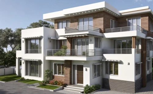 residencial,3d rendering,duplexes,townhomes,inmobiliaria,condominia,residential house,modern house,exterior decoration,block balcony,two story house,new housing development,sketchup,multistorey,revit,unitech,homebuilding,townhome,amrapali,apartments