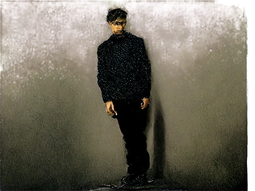 xxxend,ocasek,khnopff,durutti,portrait background,cutout,photodeluxe,stromae,tintype,black coat,darkwave,grunge,anirudh,blixa,standing man,a wax dummy,studio photo,transparent background,transparent image,jandek,Art,Classical Oil Painting,Classical Oil Painting 27