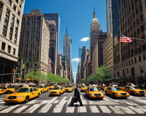 new york streets,new york taxi,chrysler building,newyork,5th avenue,new york,manhattan,taxicabs,nyclu,city scape,cityscapes,flatiron building,wall street,nytr,taxicab,flatiron,manhattanite,city highway,ny,ues,Illustration,Japanese style,Japanese Style 05