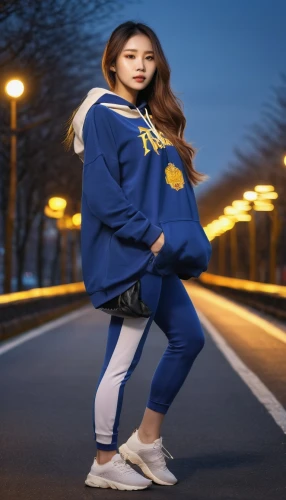 tracksuit,yujia,sports girl,jiaqi,navy,sportwear,yves,yijin,adidas brand,clc,moua,yujie,handong,tracksuits,jei,xiaofu,chaenopsid,seul,haixia,xiyu,Photography,General,Natural