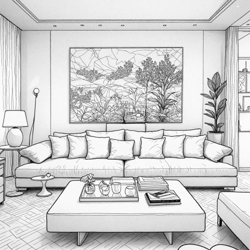 livingroom,living room,sitting room,japanese-style room,apartment lounge,modern room,family room,bonus room,modern living room,home interior,habitacion,sketchup,apartment,guest room,danish room,an apartment,interiors,sunroom,great room,ornate room,Design Sketch,Design Sketch,Detailed Outline