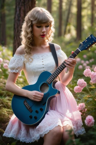 guitar,playing the guitar,the guitar,treacherous,acoustic guitar,strumming,swiftlet,classical guitar,concert guitar,painted guitar,enchanting,guitar player,guitarist,taylor,strummed,electric guitar,taylori,guitare,swifty,country dress,Illustration,American Style,American Style 15