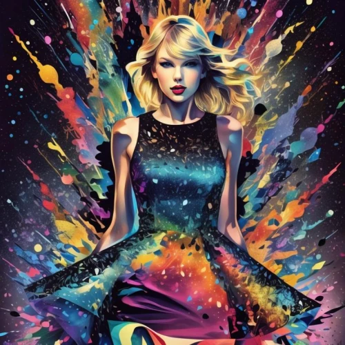taylor,rainbow background,swifty,fashion vector,colorful background,cosmogirl,taytay,colorful,reputation,swiftlet,technicolor,prismatic,fairy galaxy,tay,ipad wallpaper,colorful stars,swift,pop art style,beautiful wallpaper,taylori