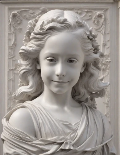 houdon,canova,edmonia,melpomene,bernini,simonetta,principessa,ghiberti,young girl,borromini,baroque angel,gustavian,verrocchio,clytie,gioacchino,cepora judith,raffaello,proserpina,messalina,angel statue,Digital Art,Classicism