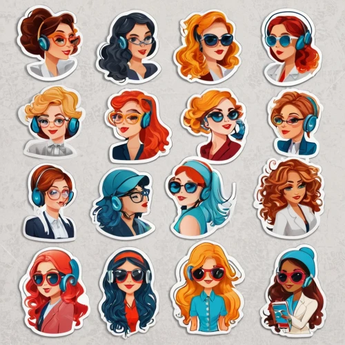 retro pin up girls,retro women,set of cosmetics icons,pin up girls,icon set,bombshells,stickers,redheads,fairy tale icons,pin-up girls,coffee icons,party icons,set of icons,baby icons,clipart sticker,mermaid vectors,social icons,riveters,retro 1950's clip art,drink icons,Unique,Design,Sticker