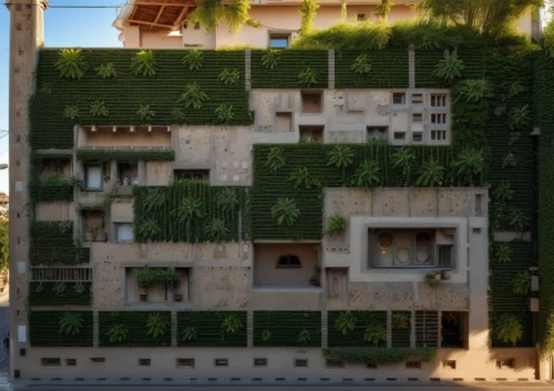urban design,green living,apartment building,enviroment,balcony garden,roof garden,ecovillages,apartment block,grass roof,hotel w barcelona,ecotopia,growing green,bahru,ecologia,enviromental,greenhut,an apartment,cubic house,microhabitats,apartment house,Photography,General,Realistic
